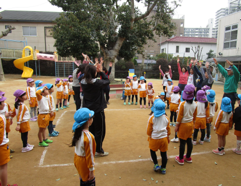 明石　保育園　ドッヂボール