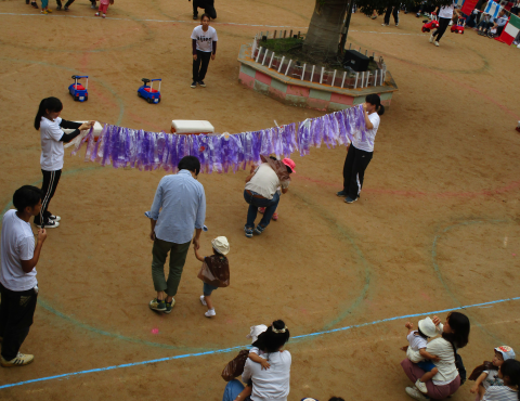 明石 保育園 運動会1歳児 (3)