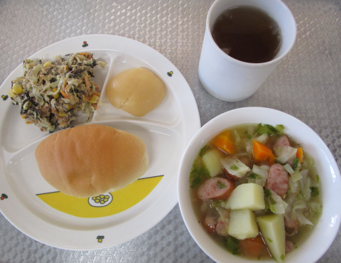 明石 保育園 給食