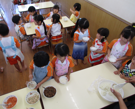 明石 保育園 4歳児