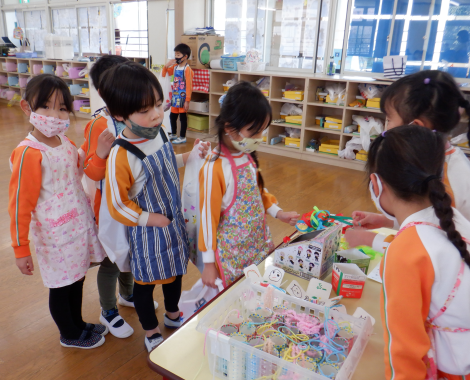 明石 保育園 ごっこ遊び