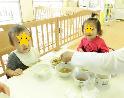 明石 保育園 給食