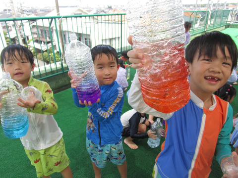 ５歳水遊び２