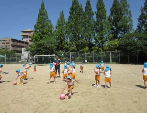 明石　保育園　運動