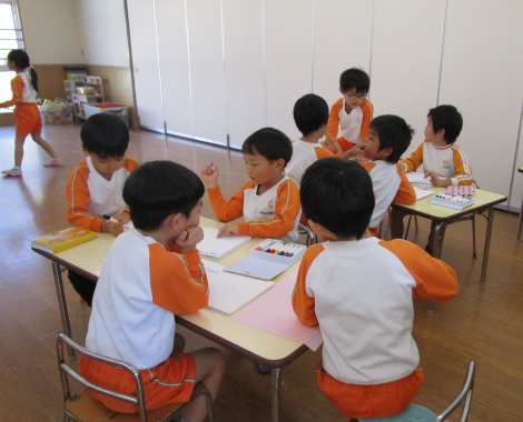 明石 こども園 5歳児