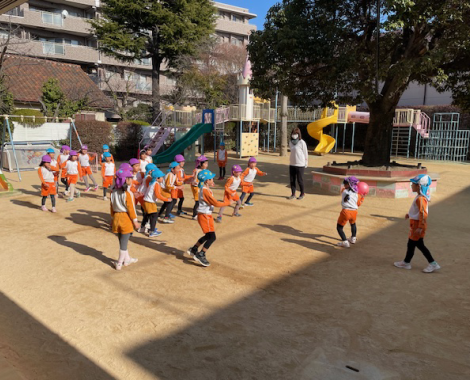 明石　こども園　ドッヂボール