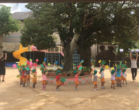 明石 保育園 練習1