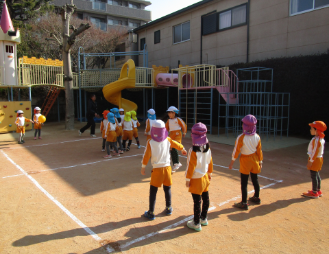 明石 保育園 ドッヂボール