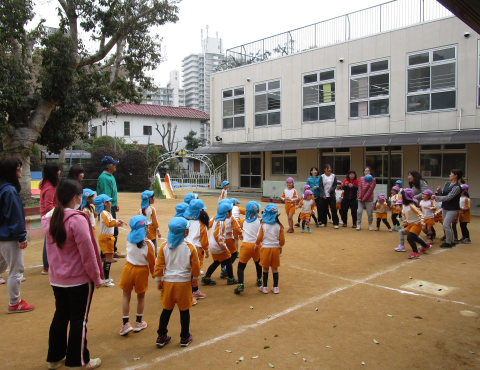 明石　保育園　園庭