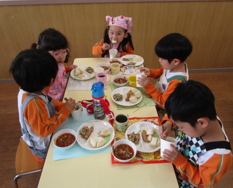 明石 保育園 チョコ