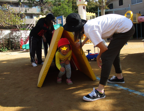 明石　保育園　園庭