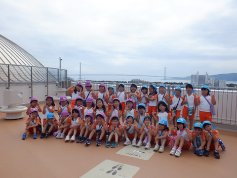 西明石愛児園　5歳お月見2