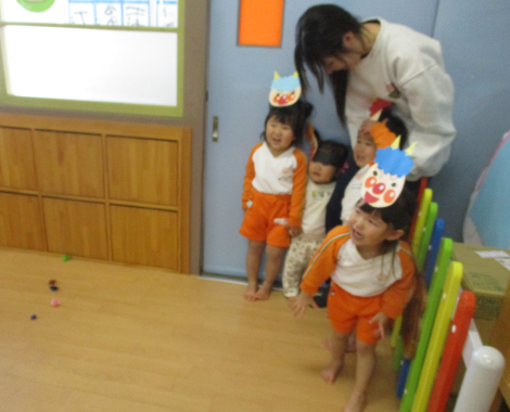 明石 保育園 節分2