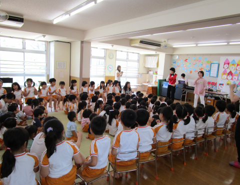 明石 保育園 誕生会