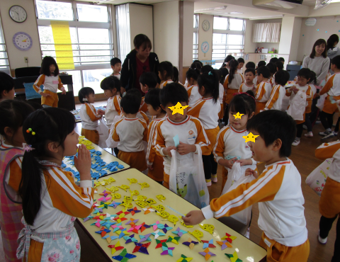 明石　保育園　お買いもの