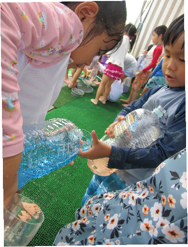 西明石５歳水遊び