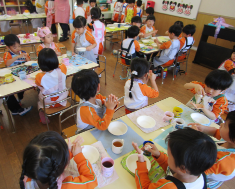 明石　保育園　おもち