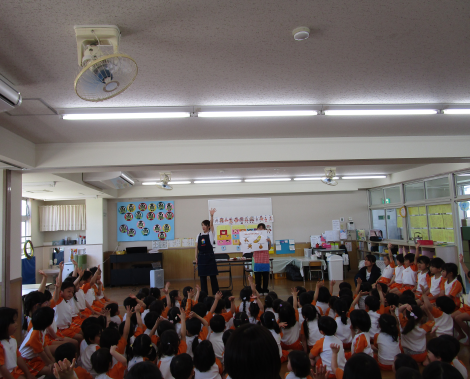 明石　保育園　誕生日会