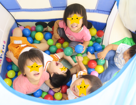 明石 保育園 ボールプール