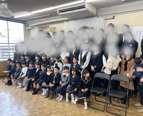 明石　こども園　卒園式