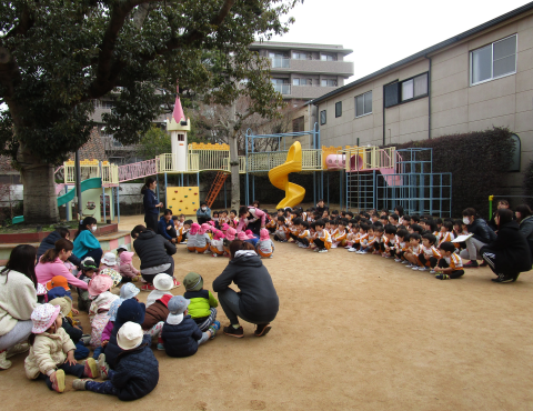 明石 保育園 避難訓練