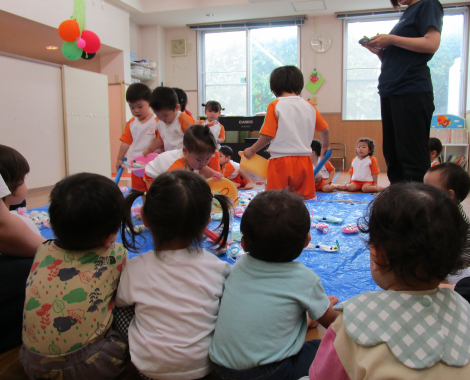 明石 保育園 1歳児