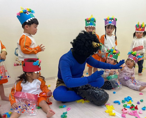 明石　保育園　鬼退治