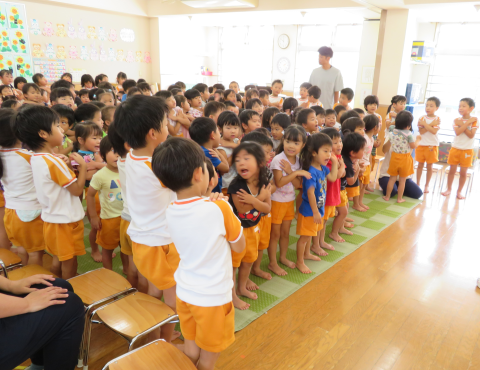 明石　保育園　誕生会