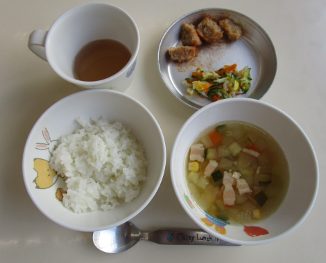 明石 保育園 給食