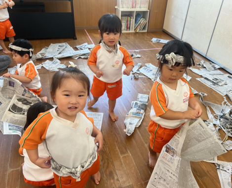 明石　保育園　うさぎ