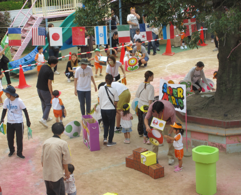 明石 こども園 運動会