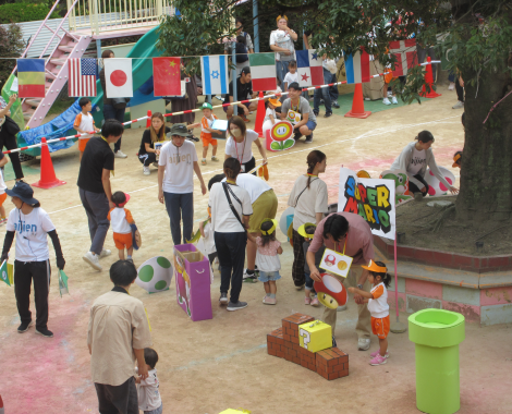 明石　こども園　運動会