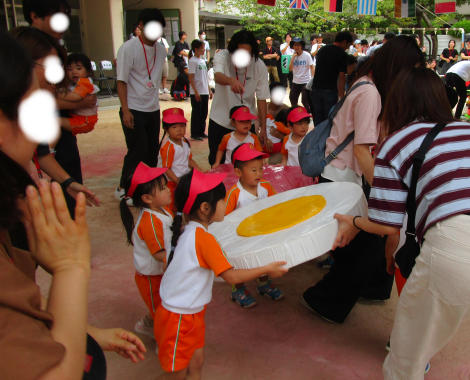 明石 保育園 ハンバーがー