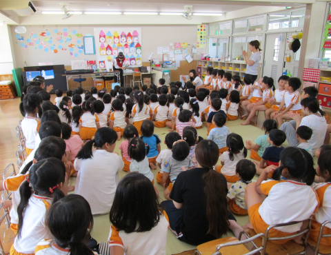 明石 保育園 誕生日会