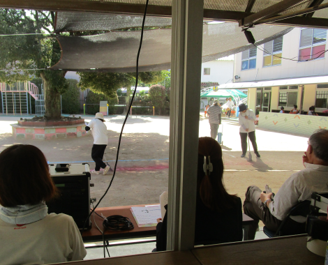 明石 保育園 園庭