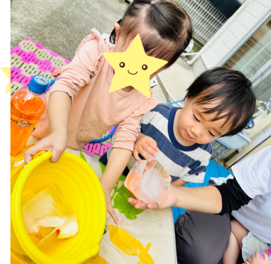 明石 保育園 氷