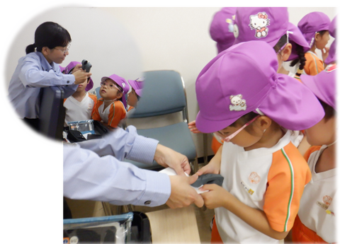 西明石５歳車掌体験切符拝見