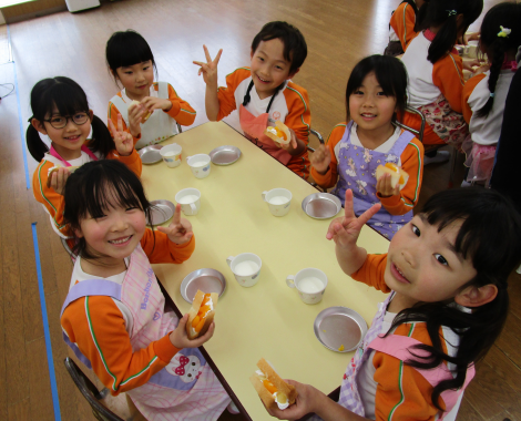 明石 こども園 おやつ