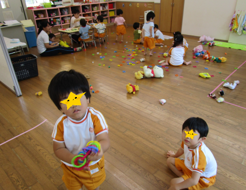 明石　保育園　お部屋遊び