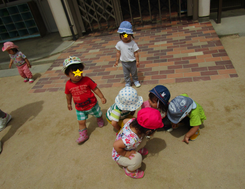 明石 保育園 お外遊び