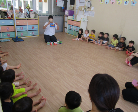 明石　保育園　お製作