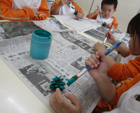 明石　保育園　製作２