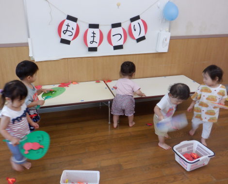明石 保育園 きんぎょすくい