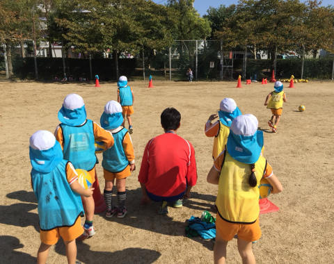 明石 保育園 サッカー教室4