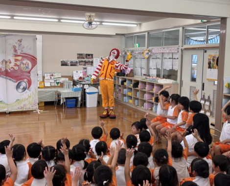 明石　保育園　マクド