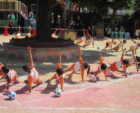 明石 保育園 サッカー1