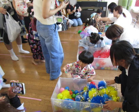 明石　保育園　宝探し