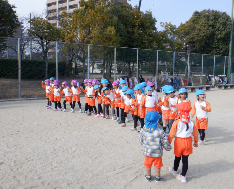 明石　保育園　マラソン１