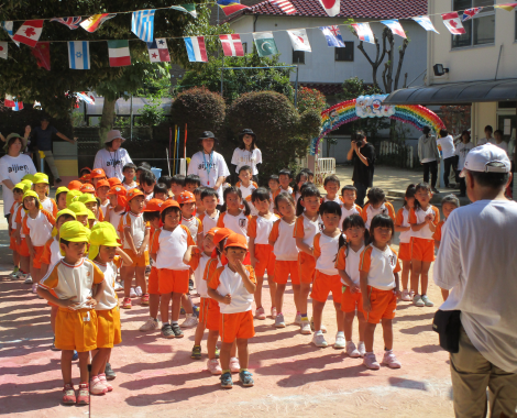 明石 保育園 閉会式