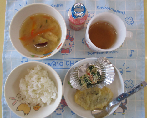 明石　保育園　給食